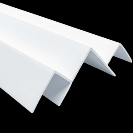 PERFIL EXT ALUM  90° BLANCO P-UV-1 2,5