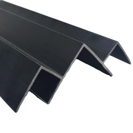 PERFIL EXT ALUM  90° NEGRO P-UV-1 2,5