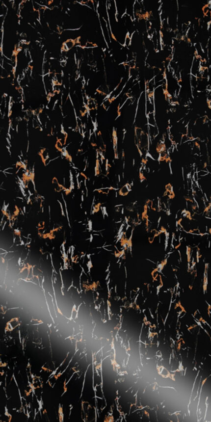 Plancha De Formalita  Fullmart F20A  Negro Con Destellos 2,44 m x 1,22 m