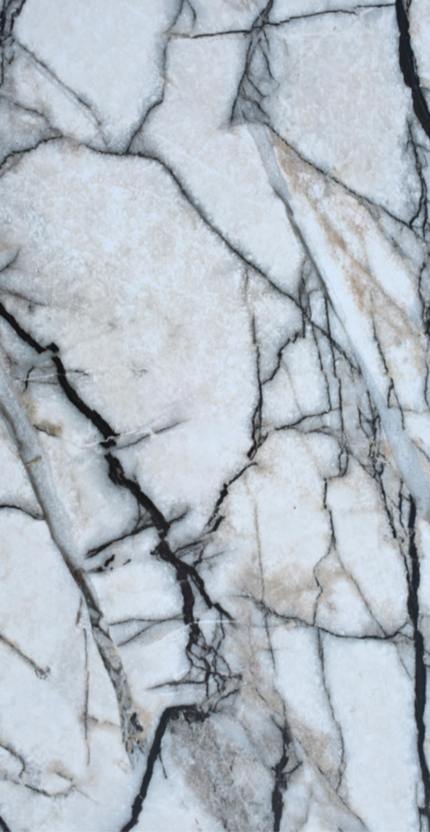 Plancha De Formalita Fullmart F20G  Mármol Negro 2,44 m x 1,22 m