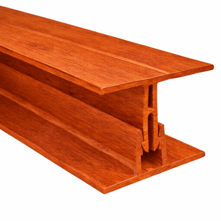 Perfil Exterior Aluminio Unión Fullmart Madera PE4 5m