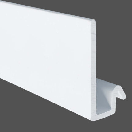 Perfil Exterior PVC Fullmart PE6 Inicio Blanco 5m