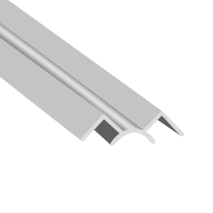 Perfil Formalita Aluminio Fullmart P-UV-1 90° Blanco 2.5m
