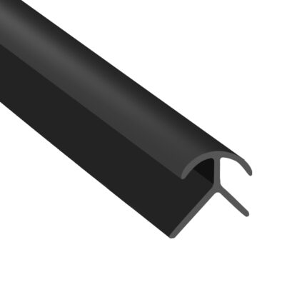 Perfil Formalita Aluminio Fullmart P-UV-2 270° Negro 2.5m